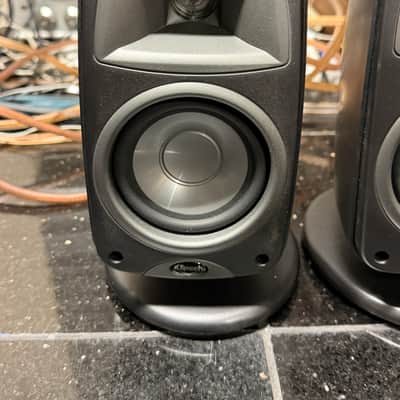 Klipsch Quintet III Satellite Speakers QSL5BL w/ Swivel Mount; Tested SEE VIDEO image 3