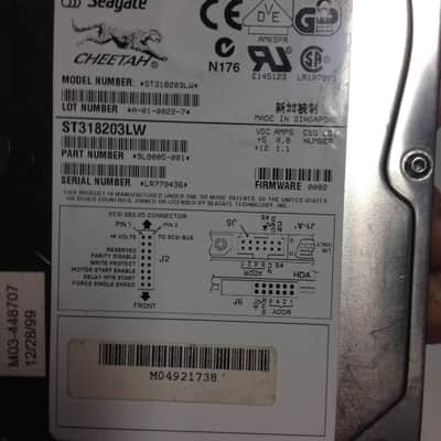 6 Seagate SCSI drives, 73, 36, & 18GB LW image 7