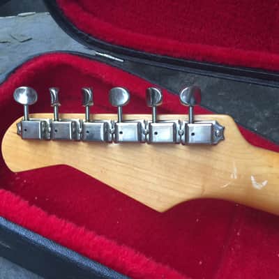 Fernandes Stratocaster LE Series - Fiesta Red MIJ - Japan Made w/ OHSC image 4