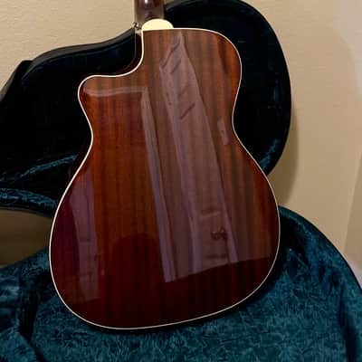 Guild Westerly Collection OM-140CE ALL SOLID with fitted Guild case Pau Ferro Fretboard 2019 - Present - Sunburst image 6