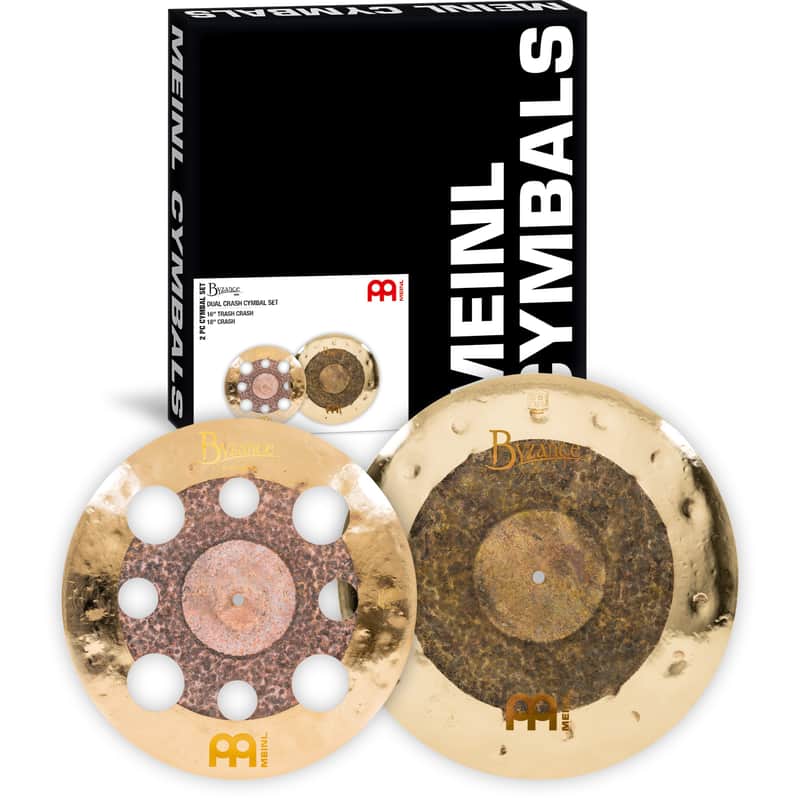 Meinl B1618DU Byzance Dual Crash Cymbal Pack image 1