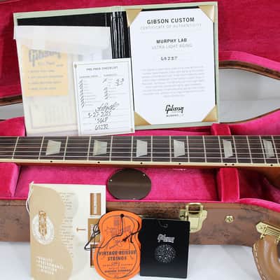 Gibson Custom Shop '56 Les Paul Standard Reissue  - Murphy Lab Light Aged - Blue Sparkle image 12