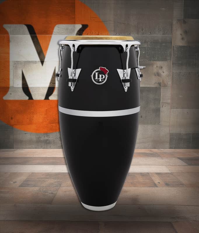 Latin Percussion LP Patato CCII 11" Quinto - FG Black Cr (LP522X-1BK) image 1