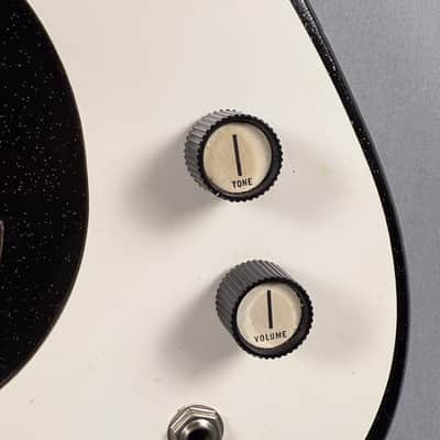 Silvertone 1448 With Case Amp 1962 - 1967 - Black image 17