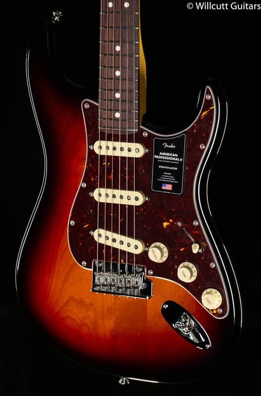 Fender American Professional II Stratocaster 3-Color Sunburst Rosewood Fingerboard (226) image 1