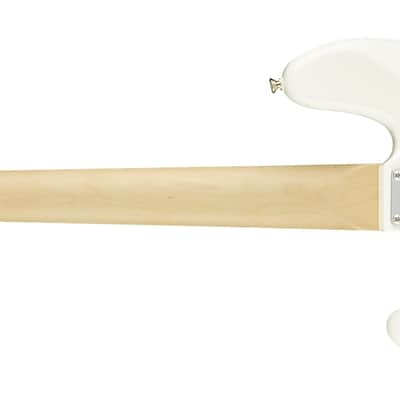 Fender American Performer Jazz Electric Bass Guitar, Rosewood Fingerboard, Arctic White image 3