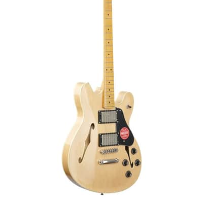 Squier Classic Vibe Starcaster Maple Neck Natural image 8