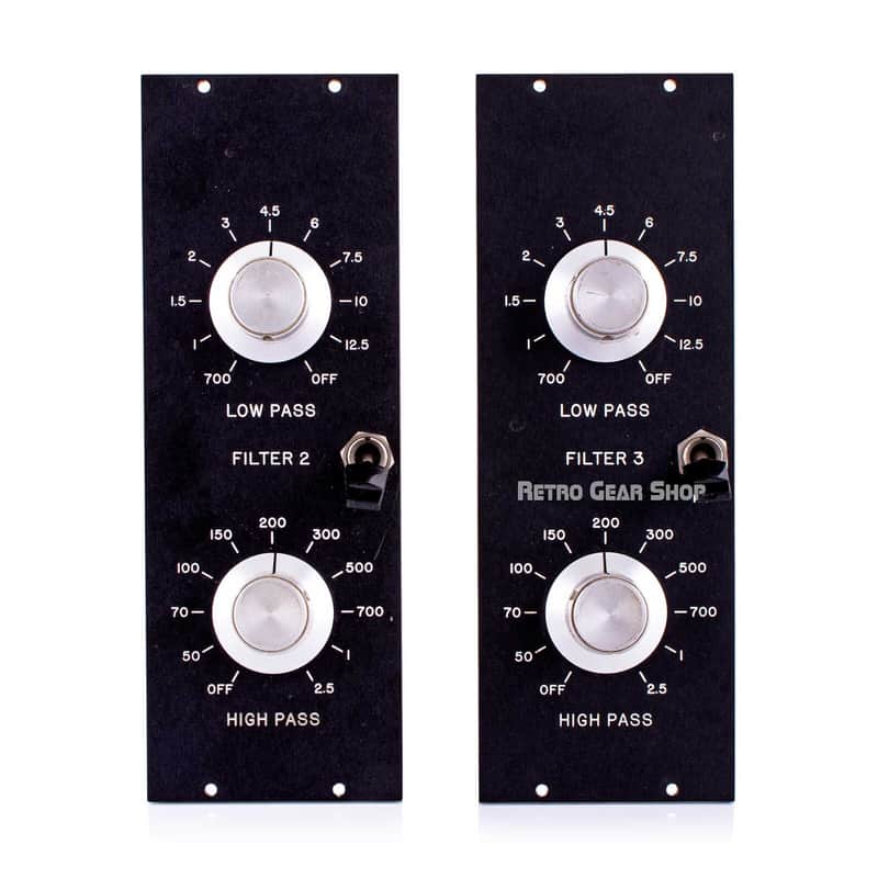 Quad Eight Electronics VFX200A VFX-200A High Pass Low Pass Filter Stereo Pair Eq equalizer image 1