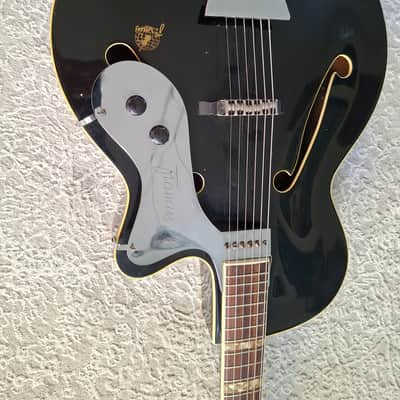 Framus Sorella 5/59 Gitarre Black Archtop Guitar Vintage Rare image 20