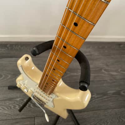 1997 Fender Jimi Hendrix Artist Series Tribute Stratocaster Olympic White image 16