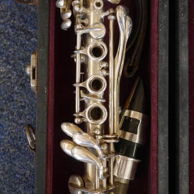 Victory Metal Clarinet, Silver, Vintage image 4