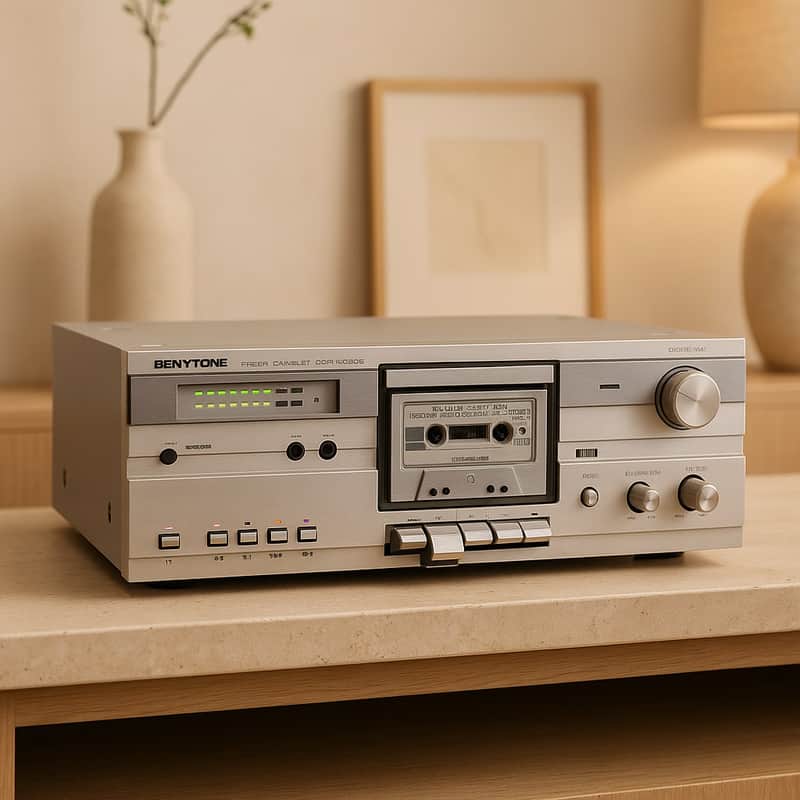 BENYTONE M2600D Rare Vintage Cassette Deck Warranty HI-FI Recording image 1