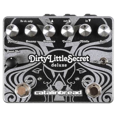 New Catalinbread Dirty Little Secret Deluxe Overdrive Guitar Effects Pedal image 1