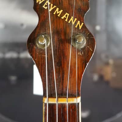 Vintage Weymann Closed Back Tenor Banjo image 2