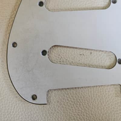 Fender Stratocaster Aged Relic 3 ply Pickguard White 62 59-62 image 4