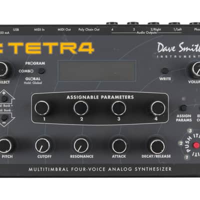 Dave Smith Instruments Tetra Analog Desktop Synthesizer [USED]