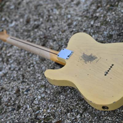 Fender Custom Shop 1954 Telecaster®, Relic - Aged Nocaster Blonde image 11