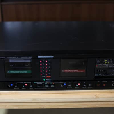 Vintage JVC Dual Cassette Deck • Dolby B, 1980s Hi-Fi image 4