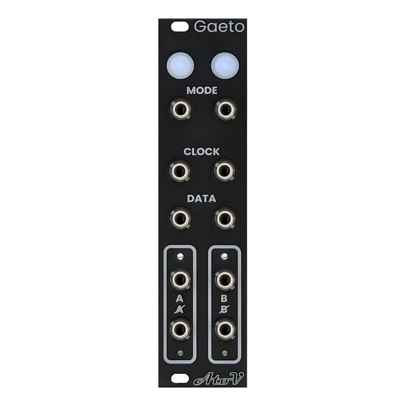 AtoV Project Gaeto Eurorack Clocked Logic Module (Black) image 1