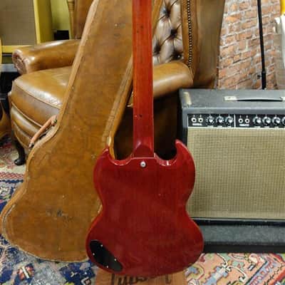 Gibson EB-0 1962 Cherry with OHSC image 5