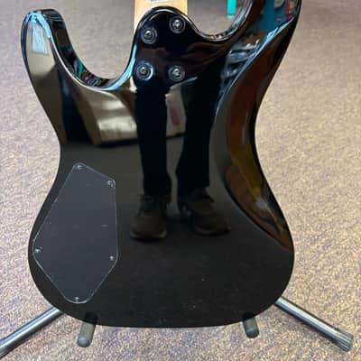 Kramer Striker Figured HSS Stoptail - Transparent Black image 3