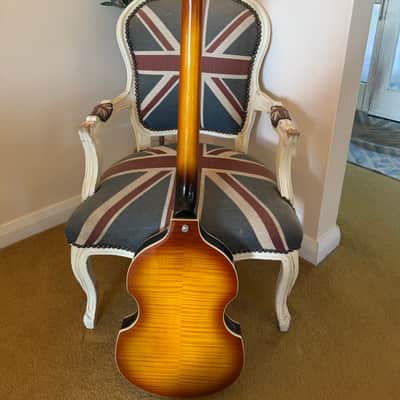 Epiphone Viola Bass with Rosewood Fretboard 1995 - 2020 - Vintage Sunburst image 2