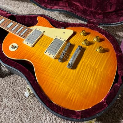 Gibson 2001 Custom Shop Class 5 Les Paul - Tangerine Burst image 15