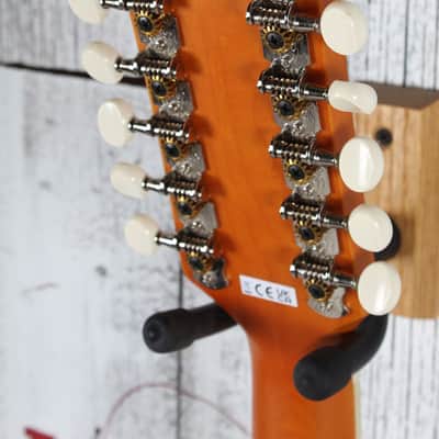 Fender Tim Armstrong Hellcat 12 String Acoustic Electric Guitar Natural Finish image 14