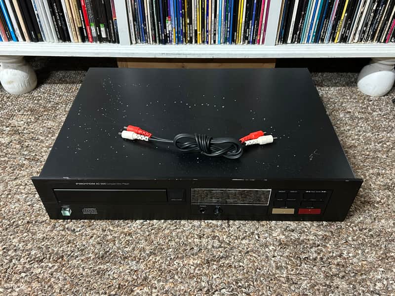Vintage Proton AC-300 Stereo Compact Disc CD Player No Remote 1980s SERVICED ✅ image 1