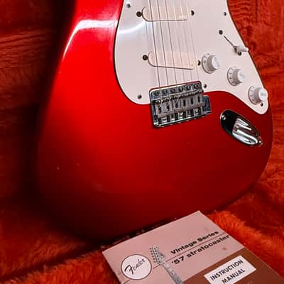 Fender American Stratocaster 1984 Fullerton V57 Reissue Candy Apple Red (Rare! Read Description!) image 6