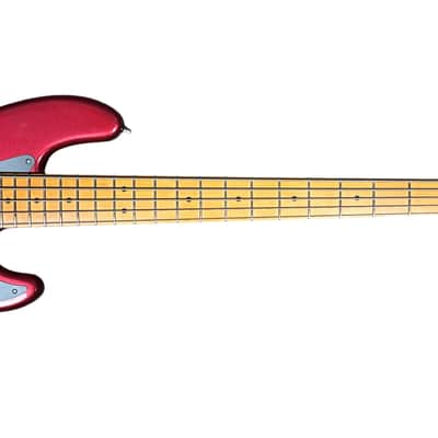 Fender American Ultra II Jazz Bass (5), Sinister Red / Maple *IN STOCK* image 8