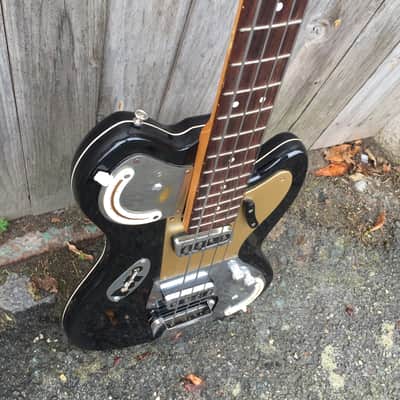 Meazzi Jupiter Vintage Bass Made in Italy 1964 Black image 23