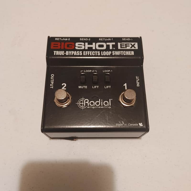Radial BigShot EFX True-Bypass Effects Loop | Reverb Canada