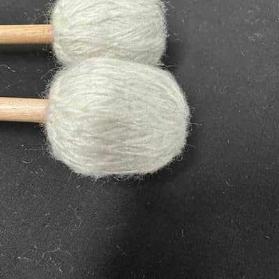 Malletech LS20 Marimba Mallets, Med to Very Hard, Leigh Stevens, 1 Pair/2 Mallets - GOOD image 3