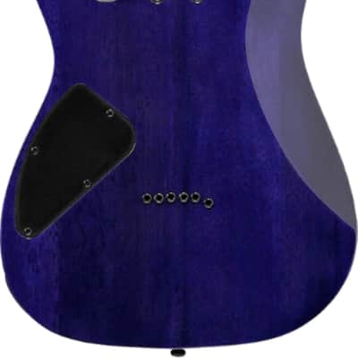Ibanez RG421QM Standard Electric Guitar, Jatoba Fingerboard, Cerulean Blue Burst image 3