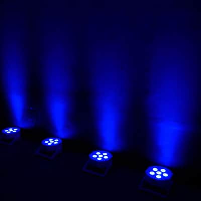JBL DJ Package w/ VRX932LA-1 Speakers+Stands+Amplifier+Facade+Lights+Hand Truck image 25