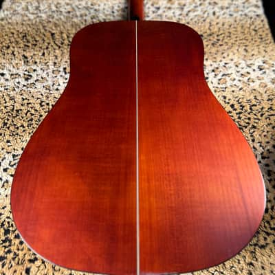 Cort Earth 100 NAT Solid Sitka Spruce/Mahogany Dreadnought 2010s - Natural Glossy image 17