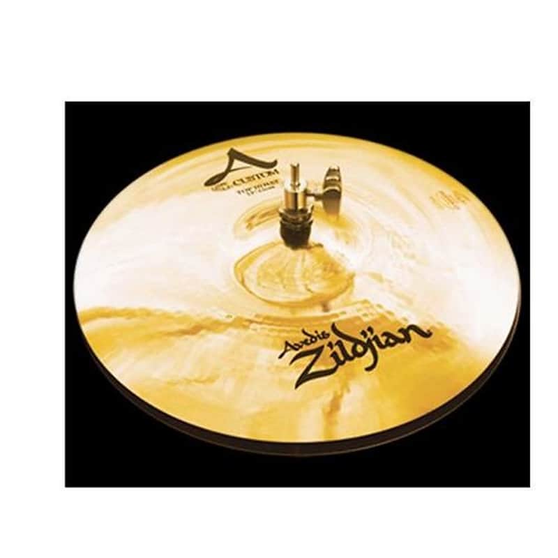 Zildjian A Custom 14" Hi-hats - Brilliant image 1