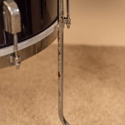 1965 Leedy Shelly Manne Sparkling Blue Pearl Drum Set image 9