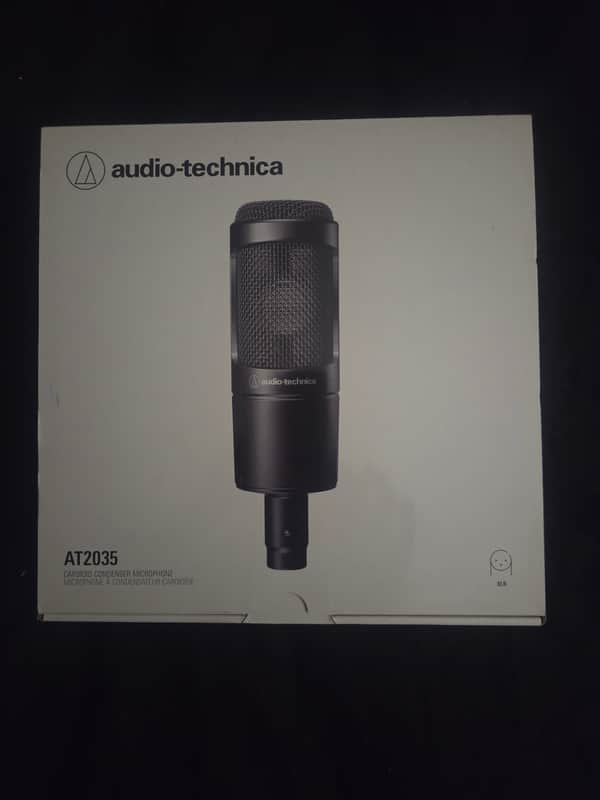 Audio-Technica AT2035 Large Diaphragm Cardioid Condenser Microphone