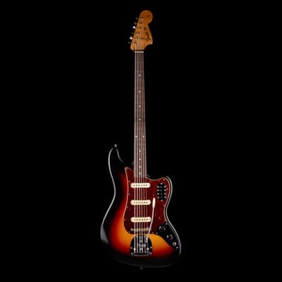 Fender Custom Shop 60's Bass VI Journeyman Relic Wide Fade 3-Tone Sunburst With Case image 2