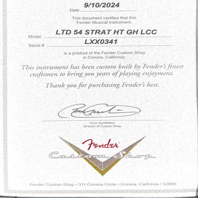 Fender Custom Shop Limited Edition 1954 Hardtail Stratocaster Deluxe Closet Classic - Dirty White Blonde #0341 image 17
