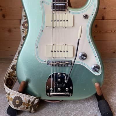 Fender Parallel Universe Volume II Jazz Stratocaster 2020 - 2021 - Mystic Surf Green image 2