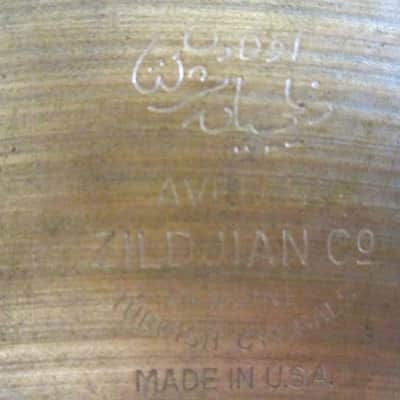 16" Zildjian A Cymbal 1950s - Vintage image 3