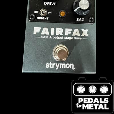 Strymon Fairfax Class A Output Stage Drive 2025 - Present - Grey X9567 image 3