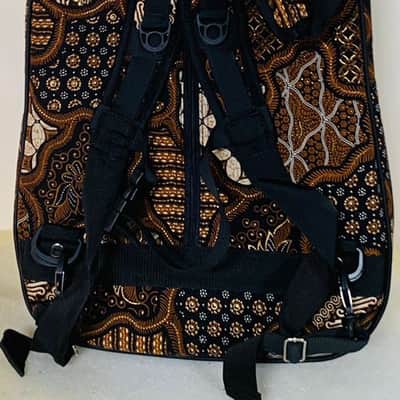 Blueberry Authentic Batik Gig Bag - Extra Sturdy Padding for Comfort and Protection image 10