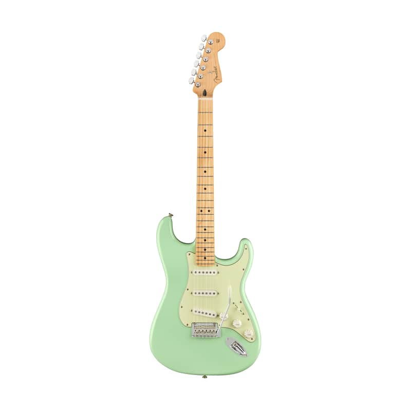 Fender Limited Edition Player Stratocaster Electric Guitar, Maple FB, Surf Green image 1