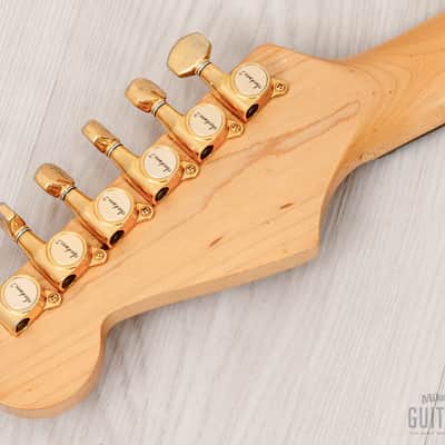 1991 Charvel by Jackson CST-060-SSH Superstrat S-Style See-Through Red w/ Case, Japan image 5