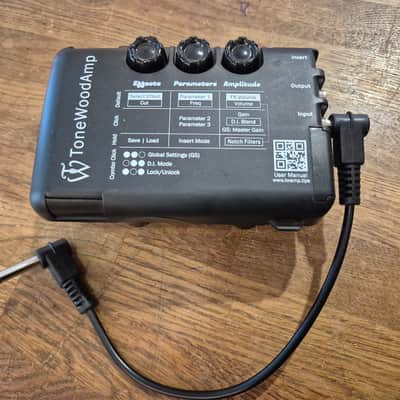 HONZ Tech ToneWood Amp for Acoustic Guitar 2010s - Black image 1