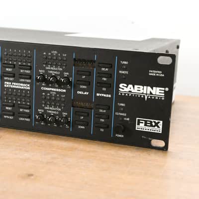 Sabine GRQ-3102 Graphi-Q Digital 2 Channel EQ, Compressor, Delay CG012FL image 2